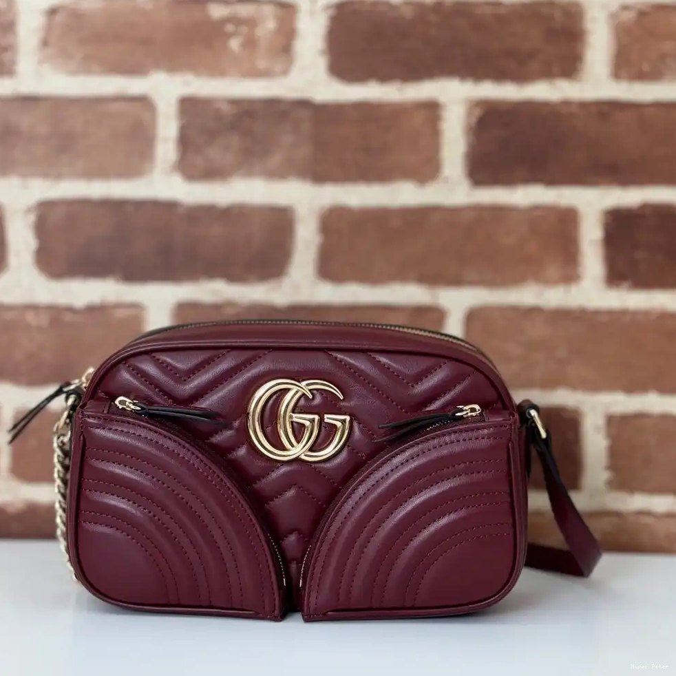Hyperpeter Marmont small bag-24.5*15*9CM GG Gucci shoulder 0616